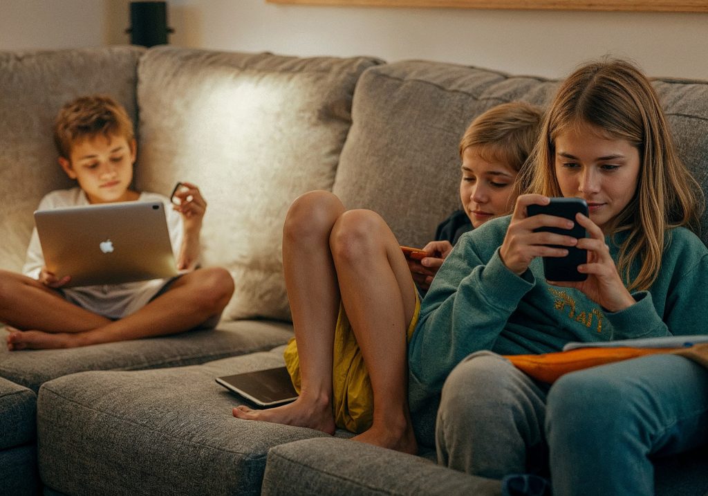 Copii Dependenti de Ecrane